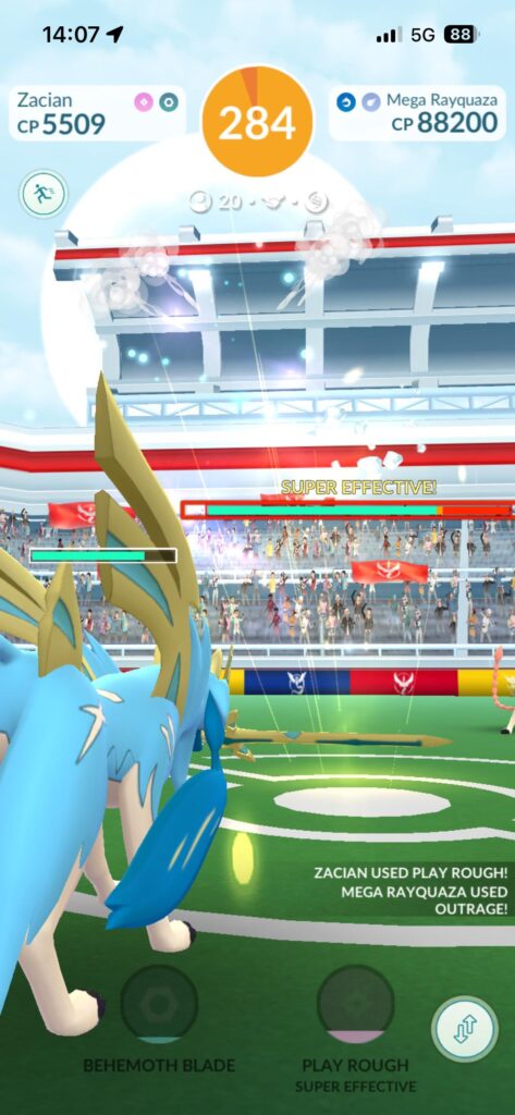 So apparently my Rayquaza ascended