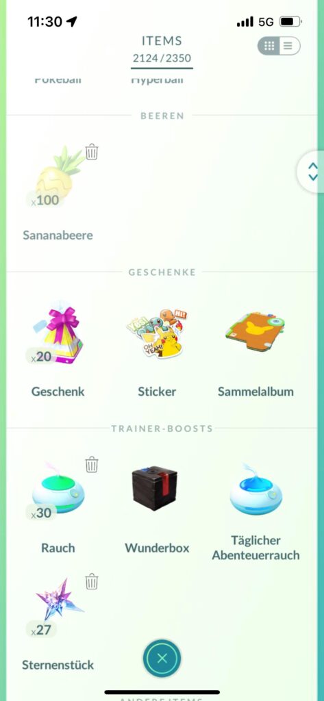 Items are missing after level update