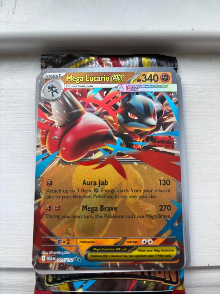 I pulled from mega evolutions