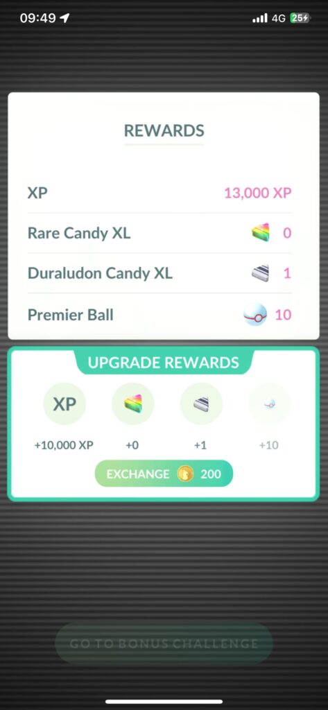 What happened to guaranteed rare candy xl when fighting max battles?