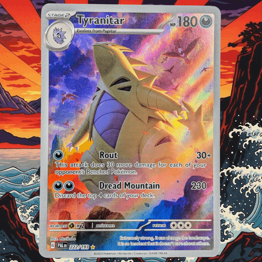 Tyranitar 222 x Godzilla 🦖🦎