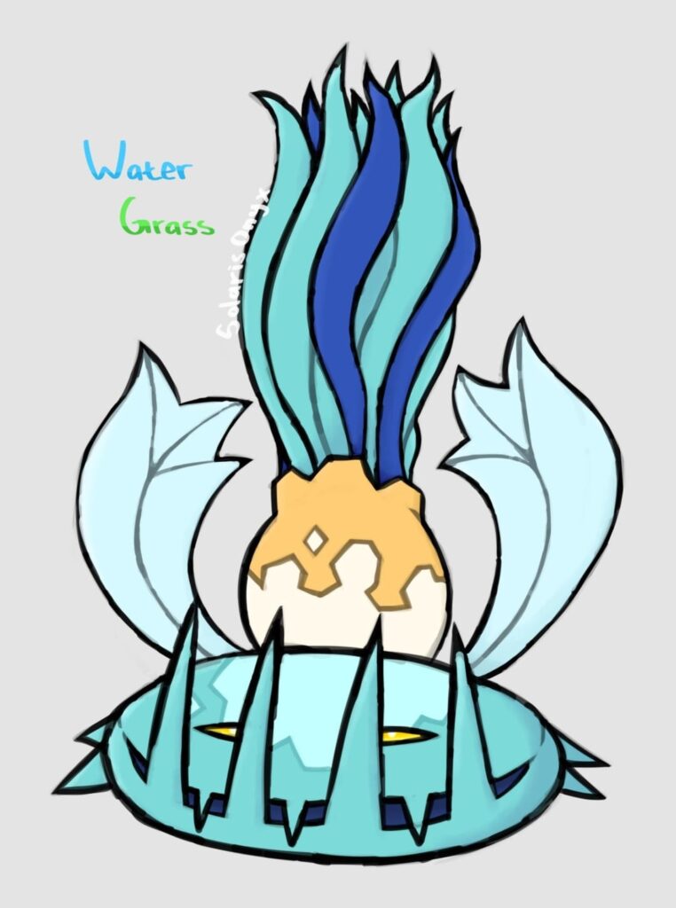 Here is Carnivish and it looks like Carnivine but it lives underwater?