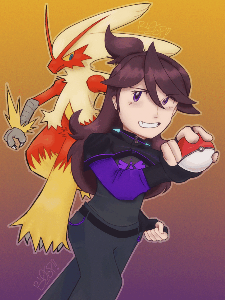 Jaiden Animations & Blaziken!! [OC]