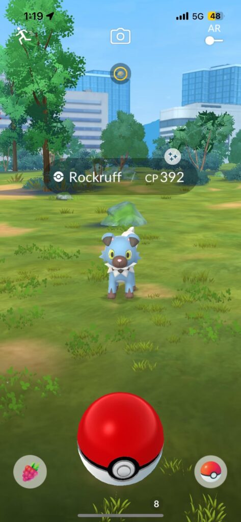 Shiny Rockruff that can be Dusk form!