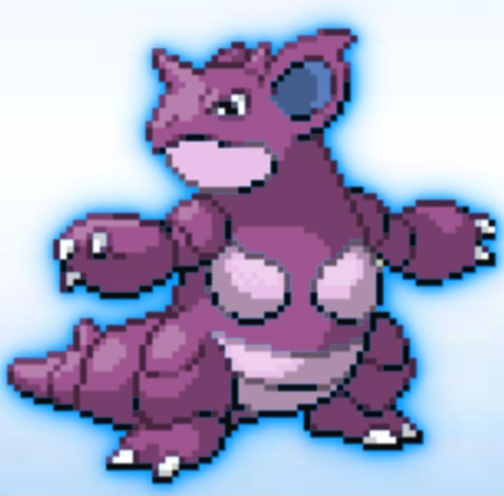 I redesigned Nidoqueen's shiny
