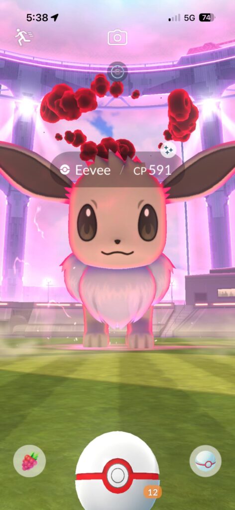 Shiny Dynamax Eevee confirmed