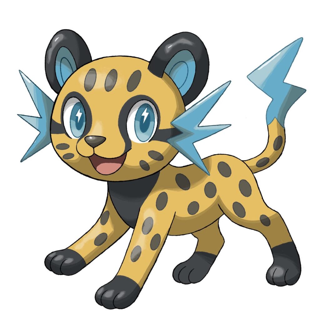 For anyone who cares this is the pre-evo of the cheetah. Thank you to everyone who helped the names and liked my original post it meant a lot and i appreciate it.