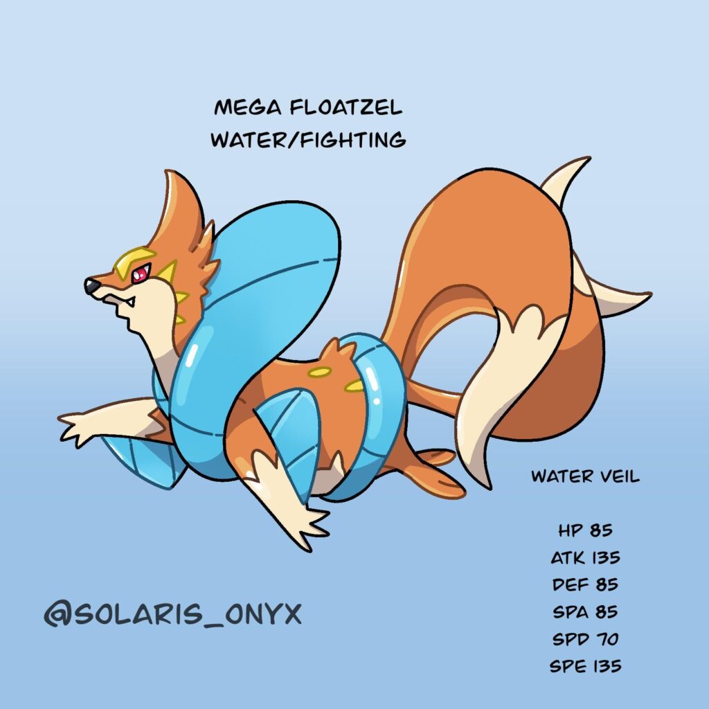 Mega Floatzel !