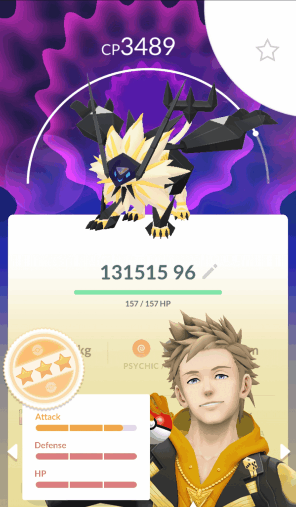 Finally got him .The most coolest Pokemon amongst all for me