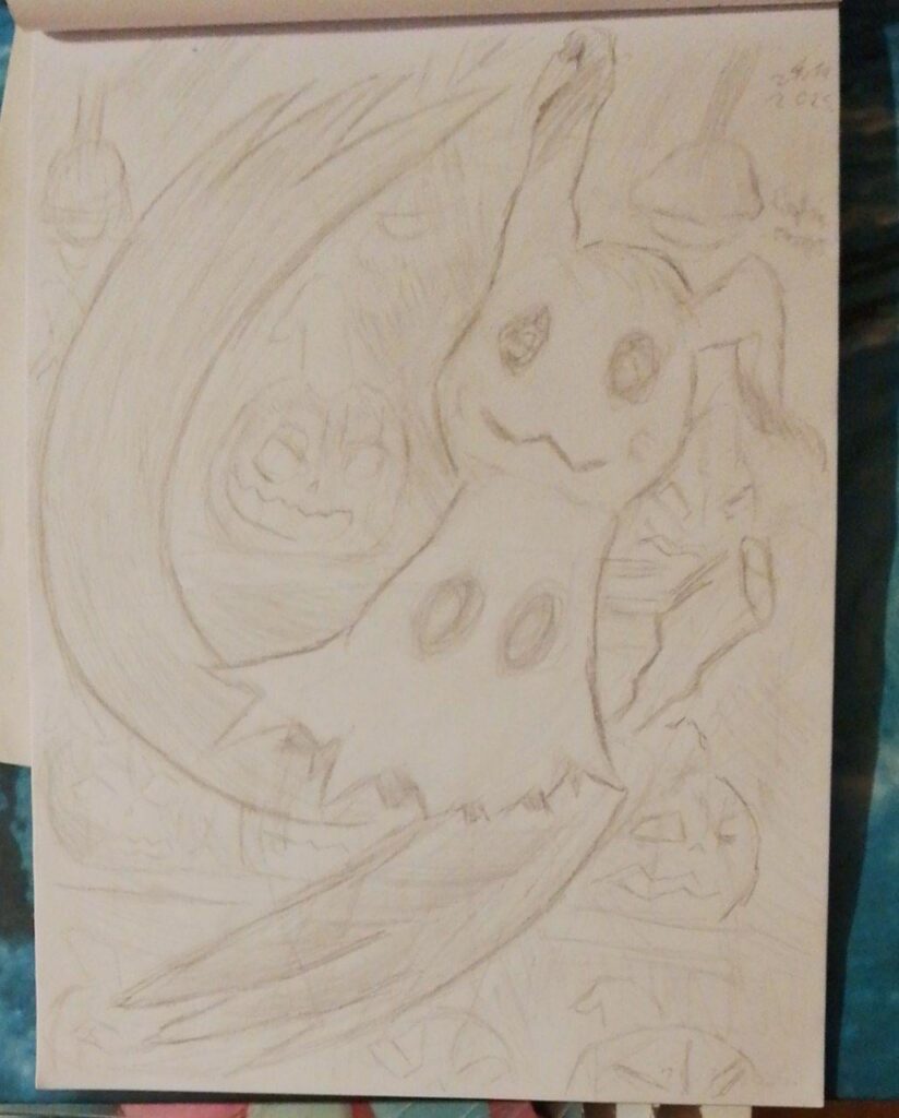 One of my dreams was always the one to draw Pokemon cards, do you think I could do it?