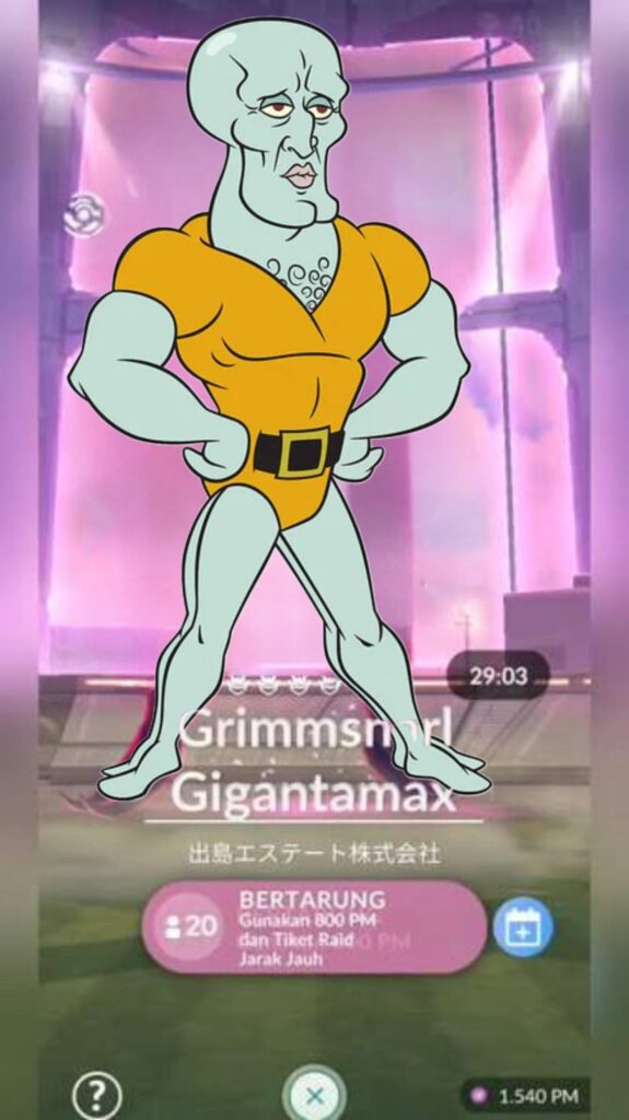 What I see when people post about Grimmsnarl raids
