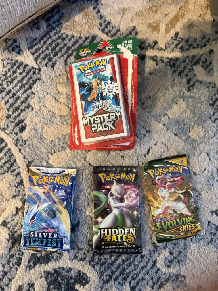 Found the mystery packs at Walmart