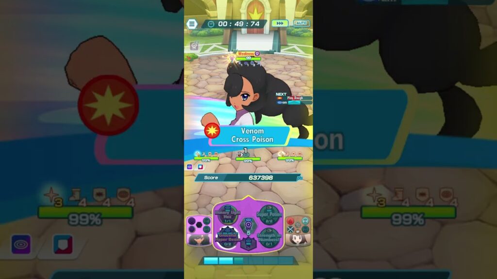 Pokemon Masters EX - 1000000 pts Damage Challenge - Poison (Marnie)