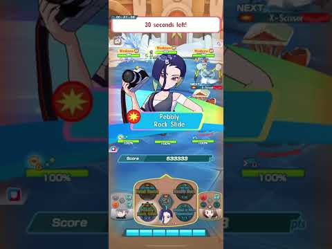 Pokemon Masters EX - 1000000 pts Damage Challenge - Rock (Gladion)