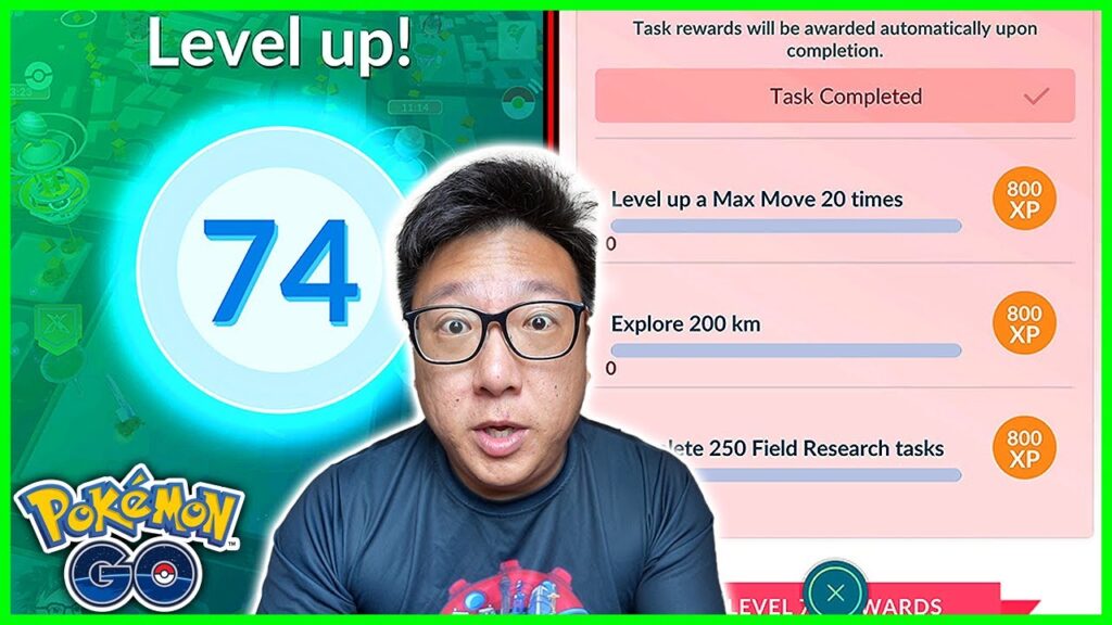 I Reach Level 74 in Pokemon GO After Doing This 200KM Task