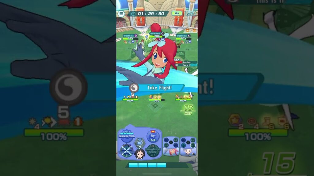 Pokemon Masters EX | Fire/Flying Conqueror (Challenge Skyla) 500 Strength!