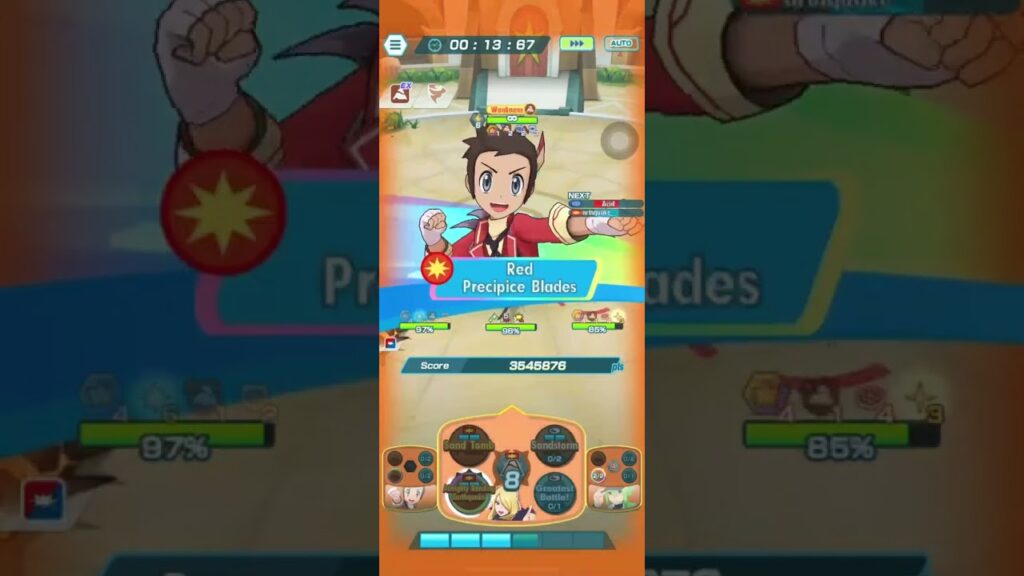 [Pokemon Masters EX] Damage Challenge Ground 3vs1 | 4.8M with Arc Cynthia