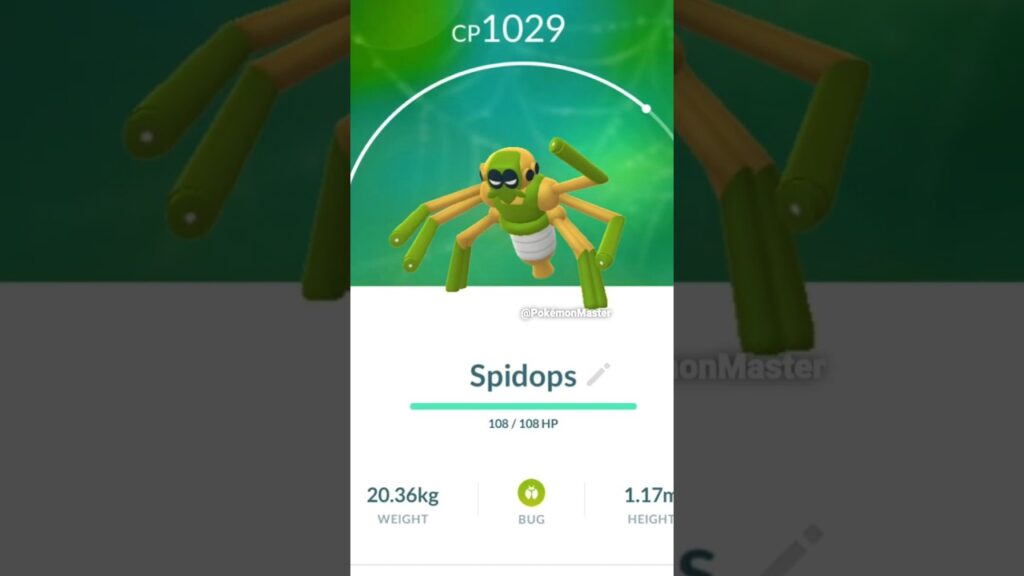 Got new Debut Tarountula & Spidos from wild in Pokemon GO.