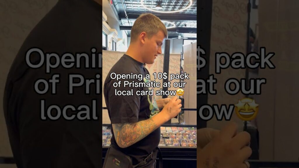 Prismatic Evolutions Booster Pack!