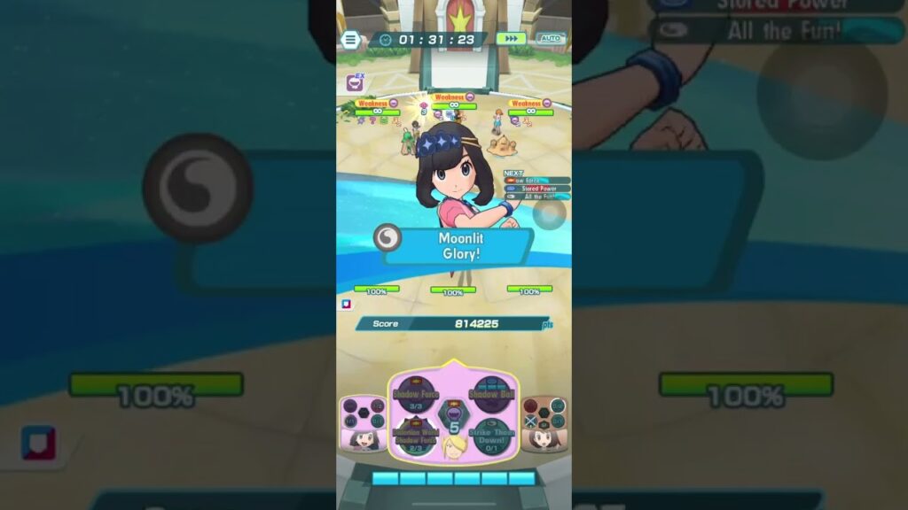 [Pokemon Masters EX] Damage Challenge Ghost 3vs3 | 24M with NC Selene