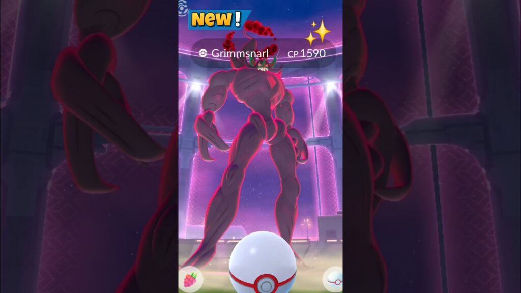 First Ever Gigantamax Grimmsnarl Raid in Pokemon Go