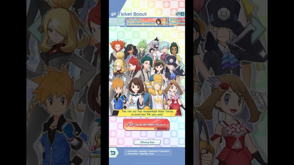 Sync Pair Scout #pokemonmasters #pokemon