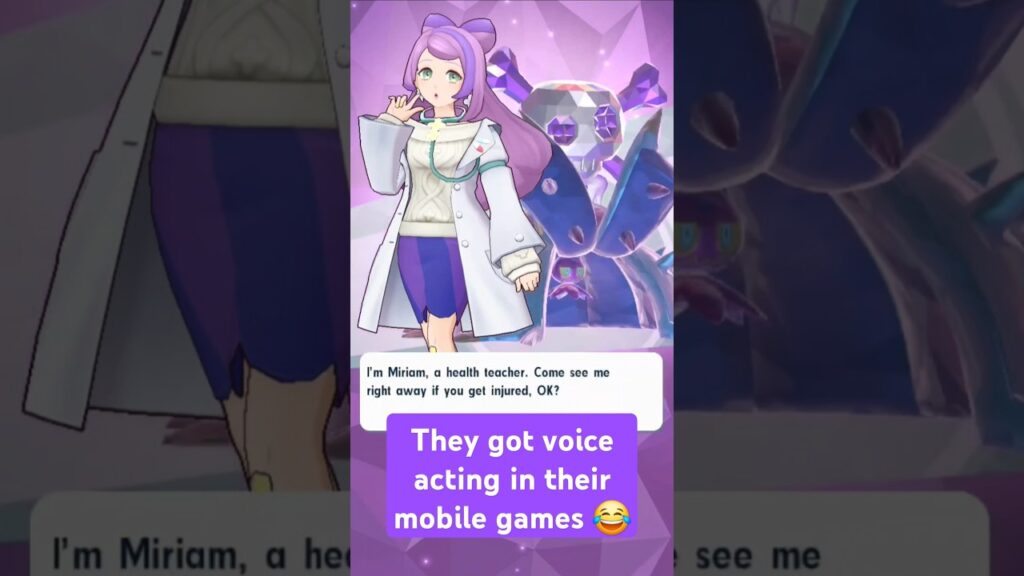 Miriam and Toxapex in Pokemon Masters EX! Complete with Voice Acting!