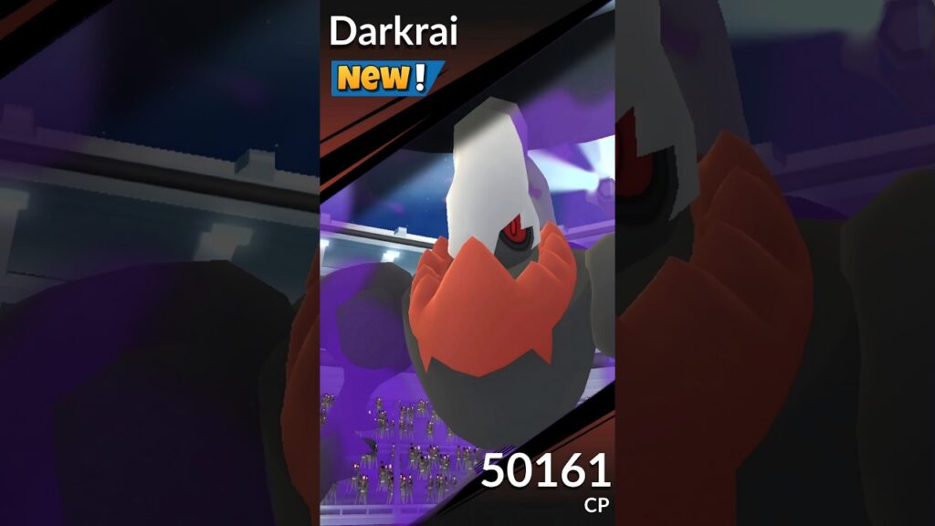 First Ever Shadow Darkrai With Background Raid in Pokemon Go