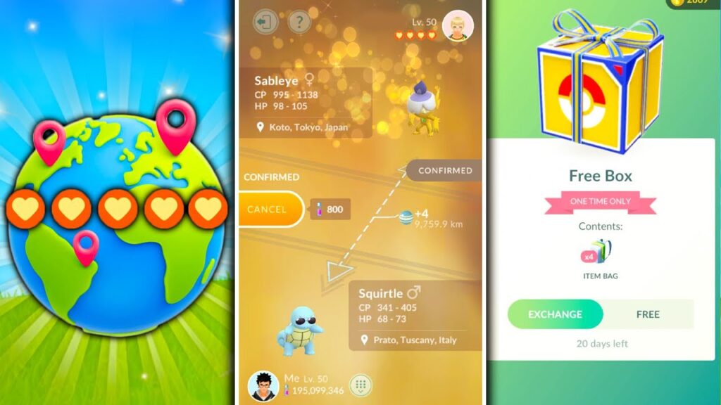 LUCKY REMOTE TRADING IS COMING TO POKEMON GO! New FOREVER FRIENDS Level / FREE Bag Storage
