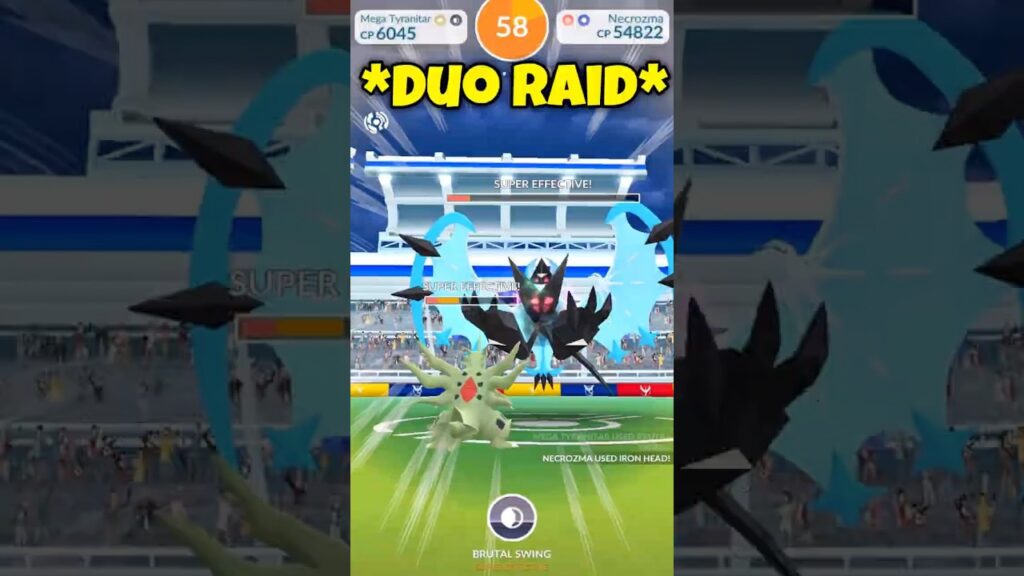 *Duo* Dawn Wings Necrozma Raid in Pokemon GO.