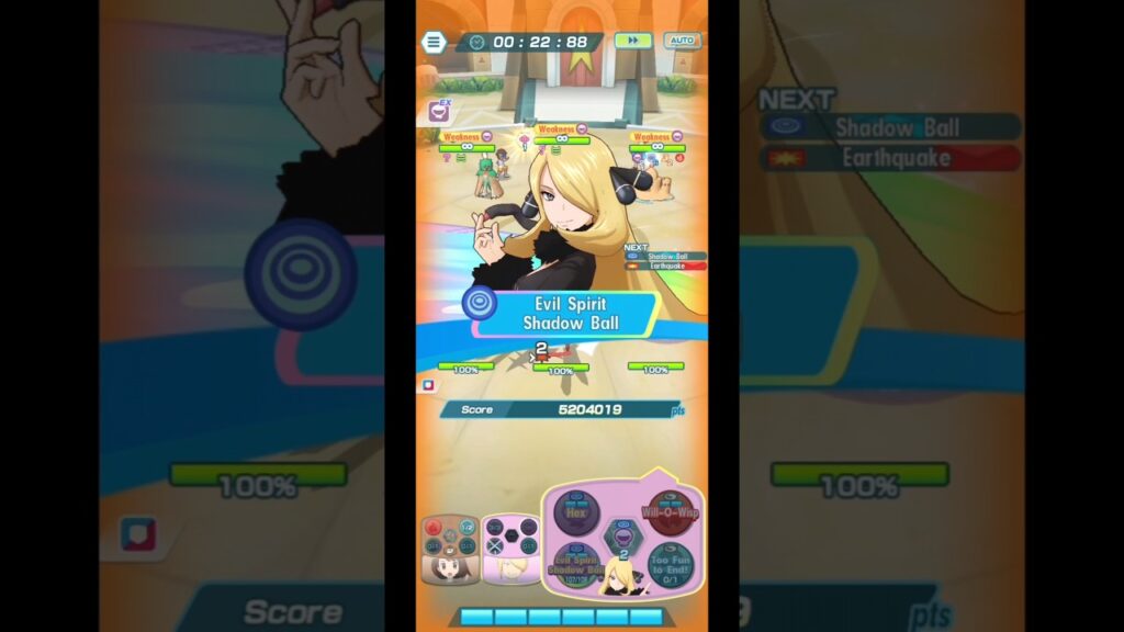 Spiritomb is cracked! | Damage Challenge (Ghost Weak) | My first 8 digit score! | Pokemon Masters EX