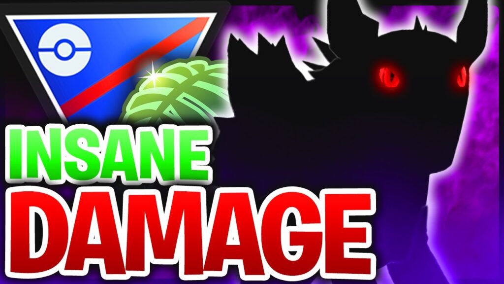 So much DAMAGE! *SHADOW* MIGHTYENA is a 2 SHIELDS MONSTER in the Jungle Cup in Pokemon GO
