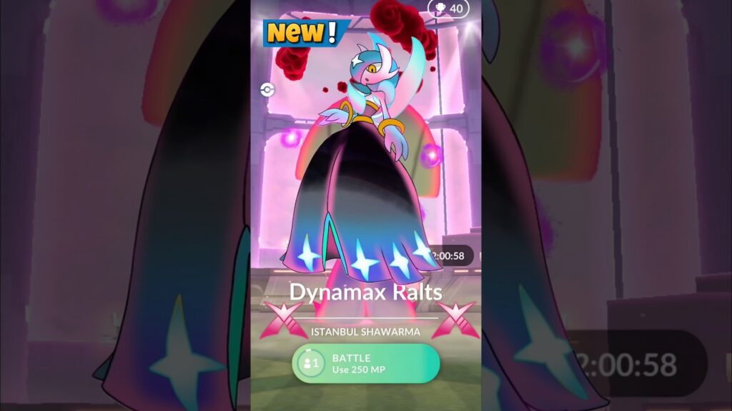 First Ever Dynamax Gardevoir Raid in Pokemon Go