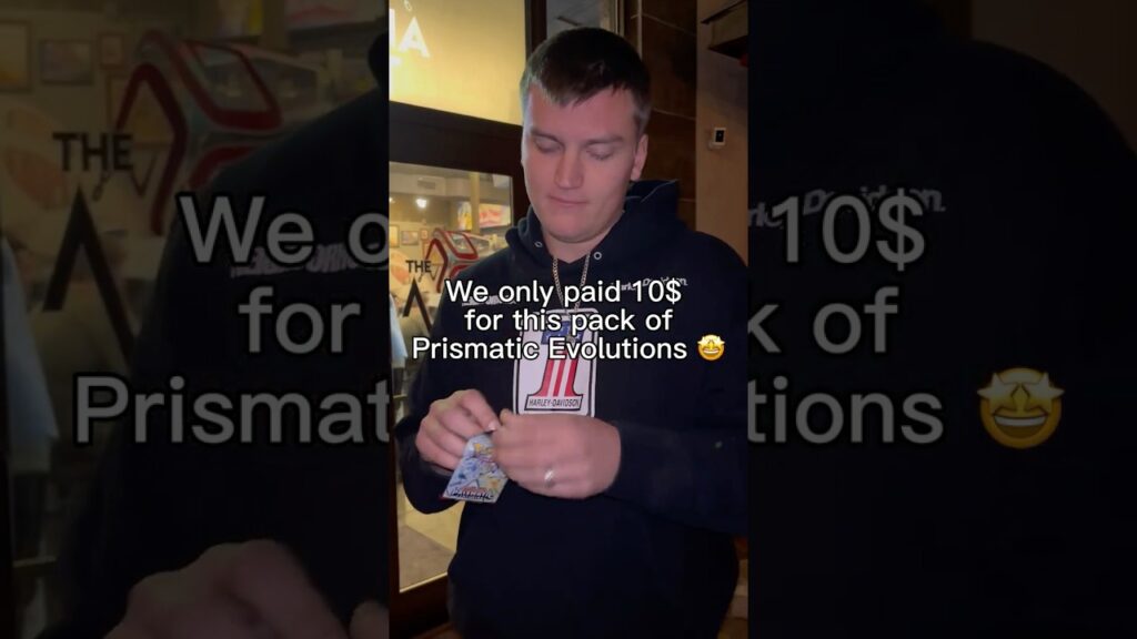 Prismatic Evolutions Booster Pack!