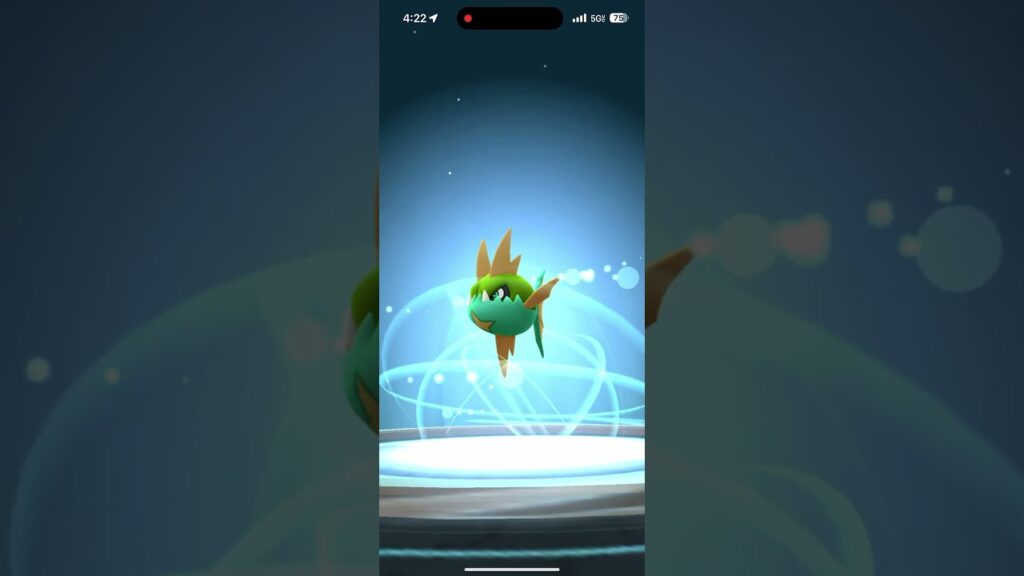 Random Encounter Shiny Carvanha plus Evolution into Shiny Sharpedo in Pokemon Go #shinypokemon