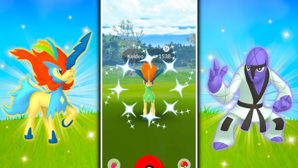 HOW TO GET RESOLUTE FORM KELDEO IN POKEMON GO! FIRST LOOK at SHINY Keldeo Research / Final Justice