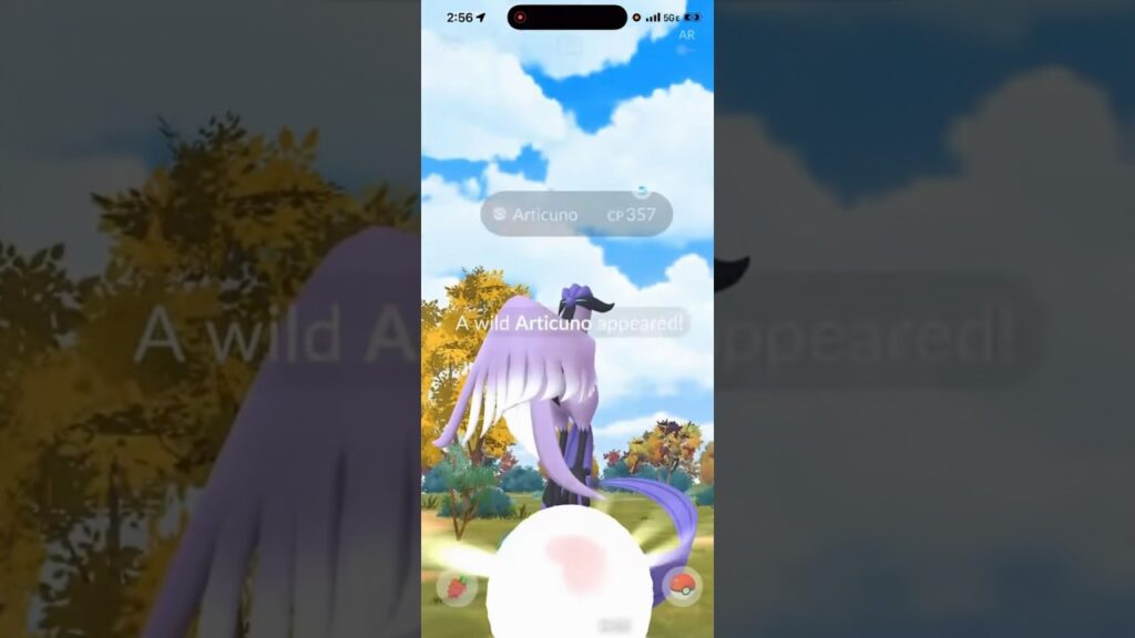 I Got a Galarian Articuno Encounter In Pokemon Go After Wearing THIS COSTUME! #shorts #pokemon