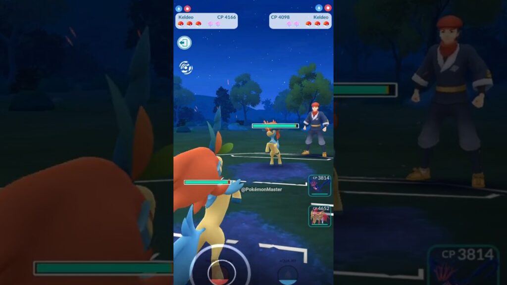 LvL 50 (Resolute vs Ordinary) Form Keldeo in Pokemon GO.