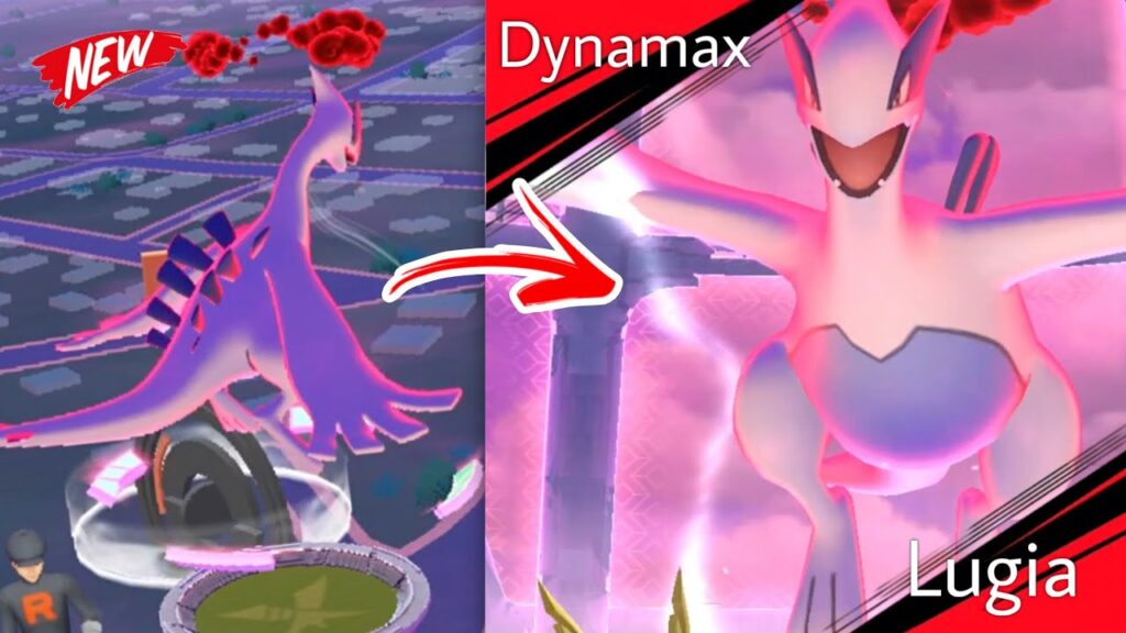 *NEW* DYNAMAX LUGIA raid in Pokemon GO.