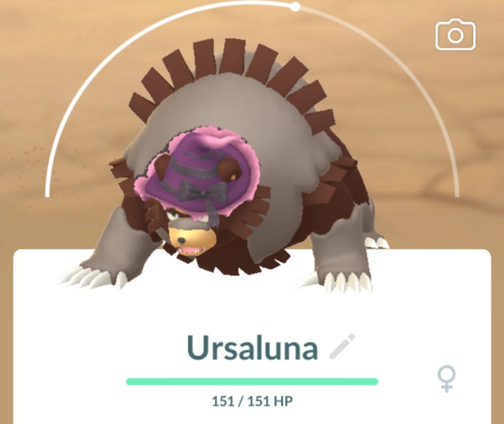Full Moon Tonight, Evolve Your Witch Hat Ursaluna!