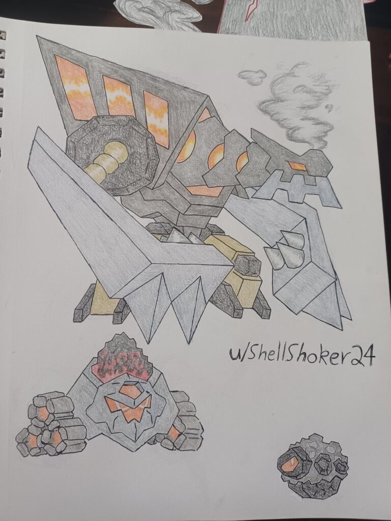 Redesigns for the Coalossal line + G - Max