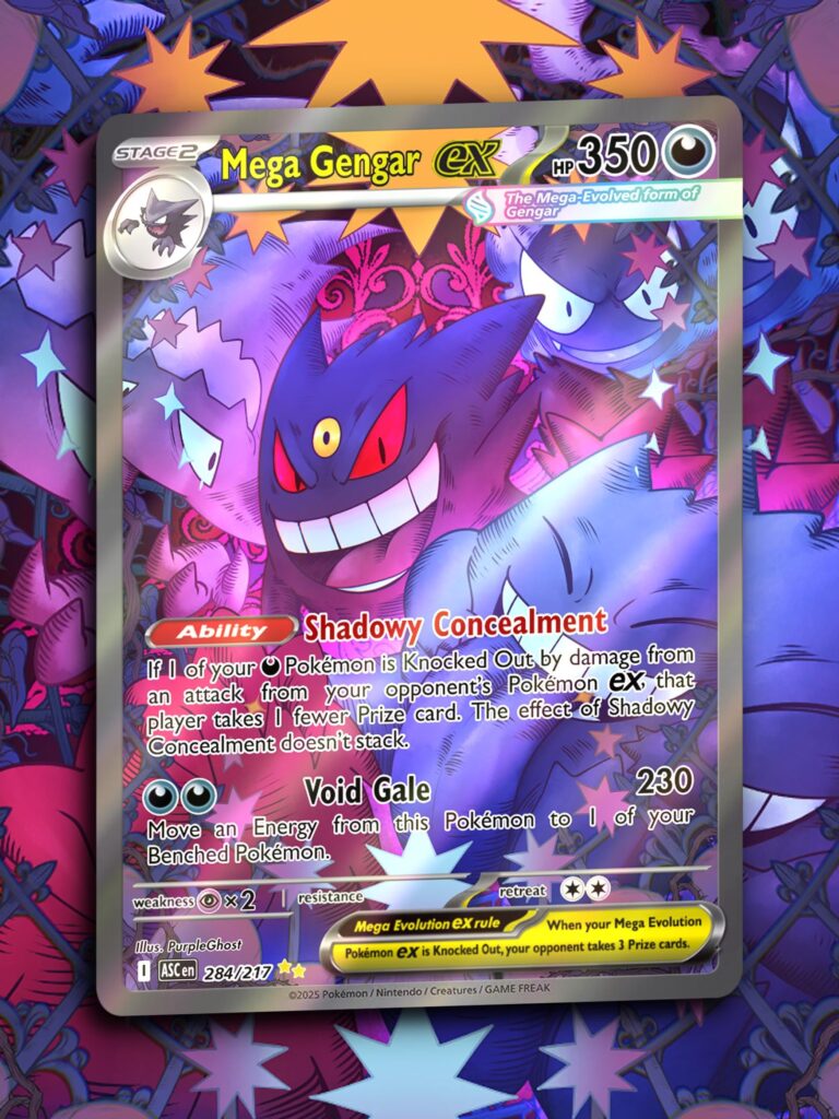 My attempt making mega gengar sar