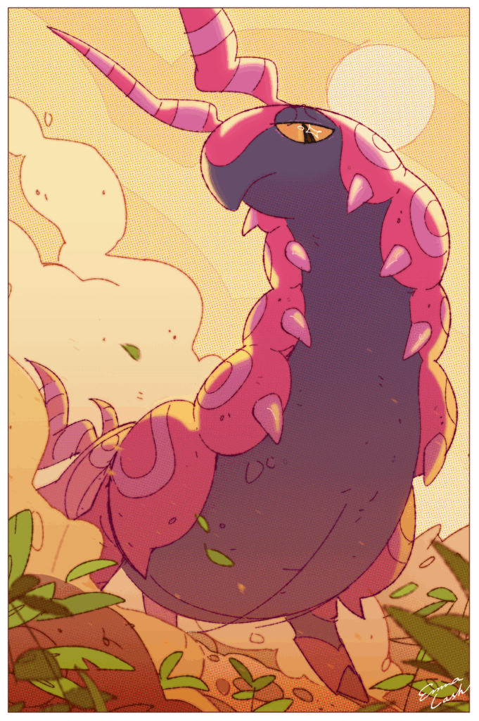 some art i made of my fav: Scolipede