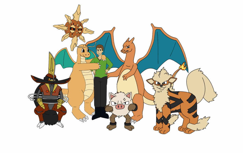 Pokemon Team for TOS Captain Kirk [OC]