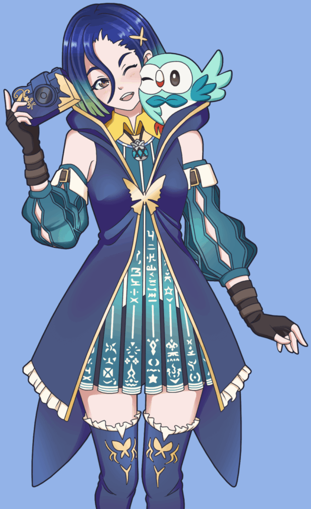[Tales crossover] Perrin cosplays as Rinwell (by CristalMomoStar)