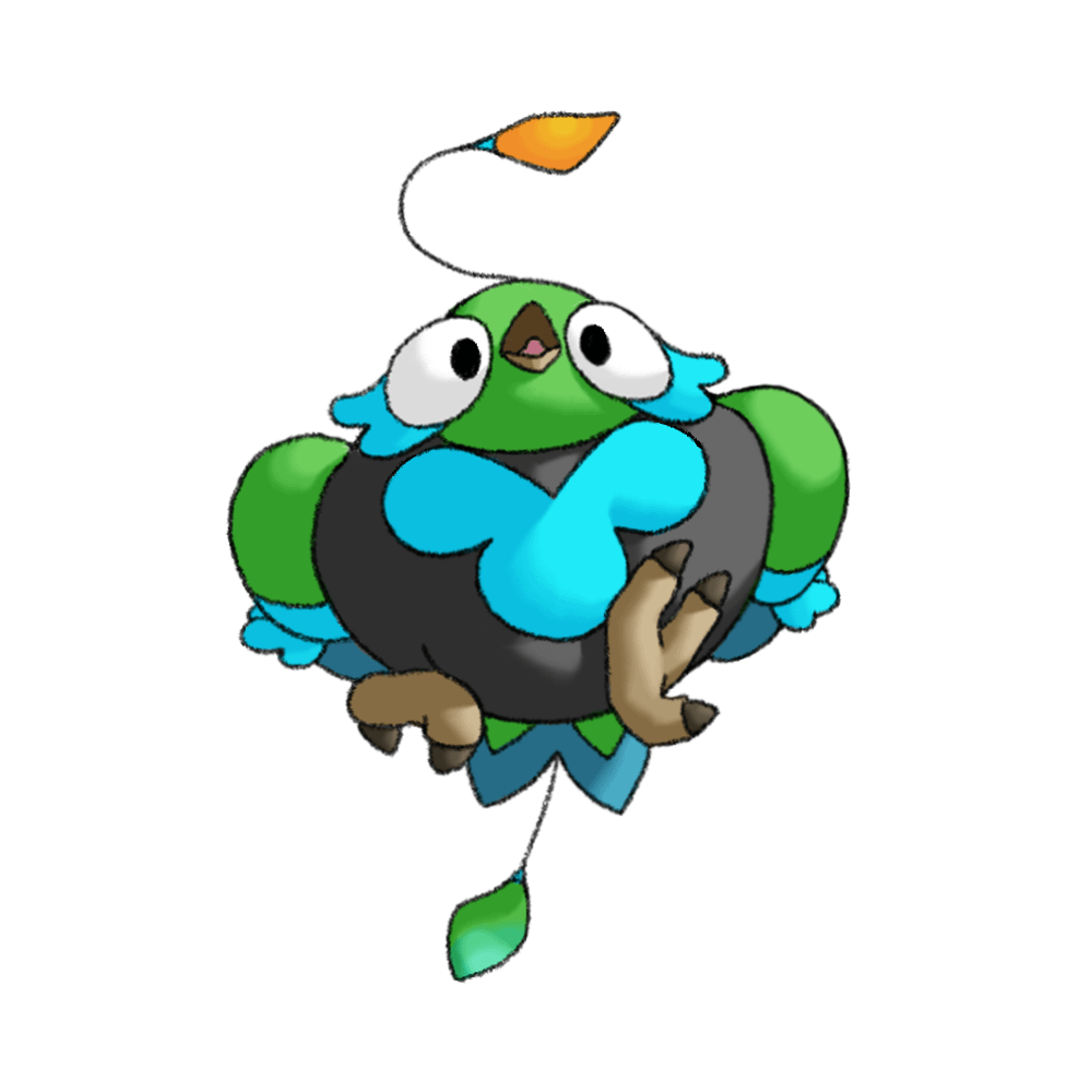 Meet Quilip – first in the evo-line of my first route bird!