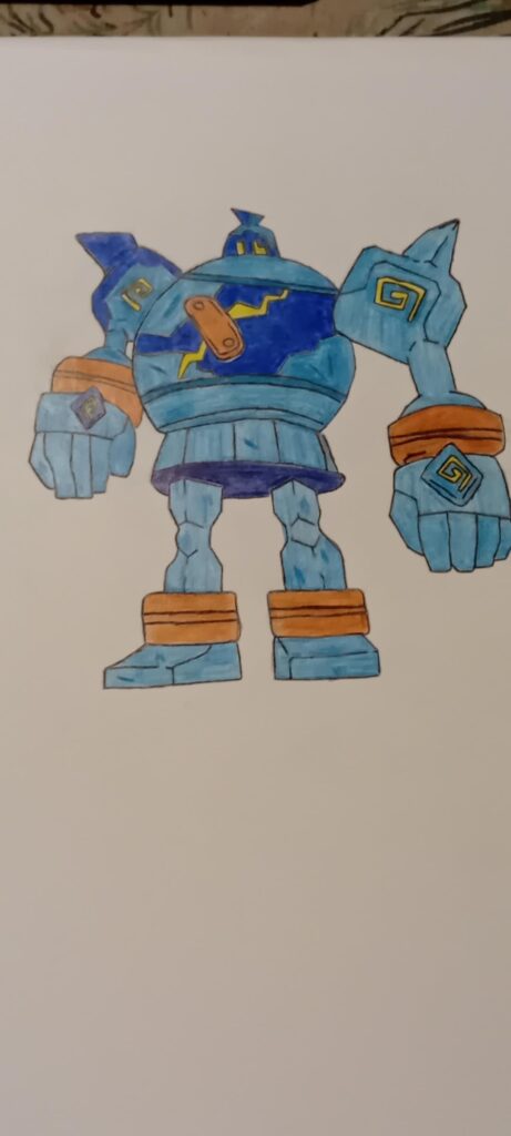 My son Golurk