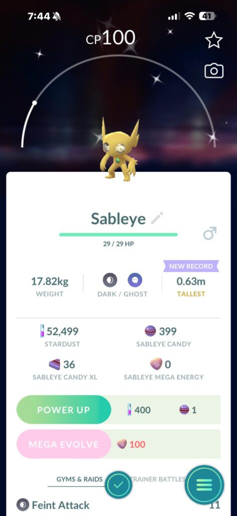 Little golden nugget