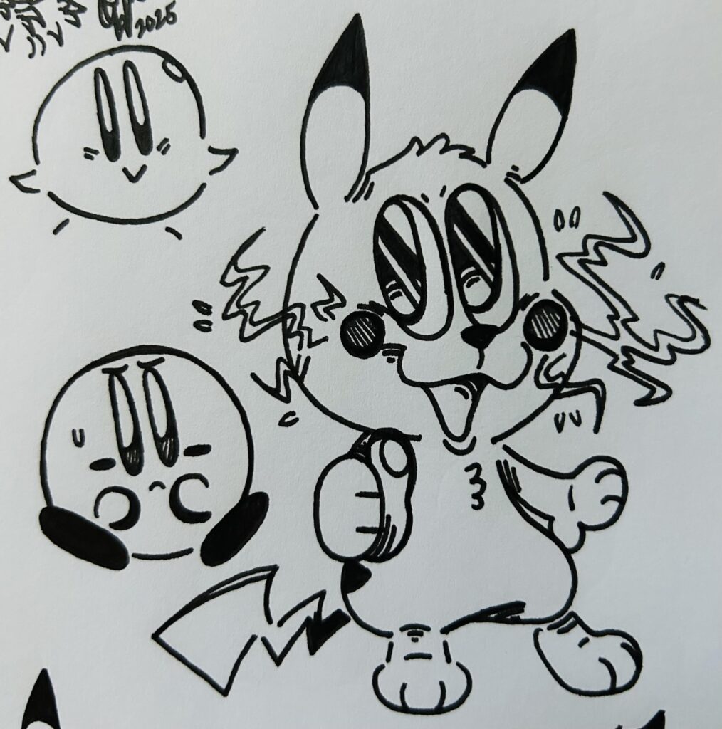 Really like how this stylized ‘chu turned out!