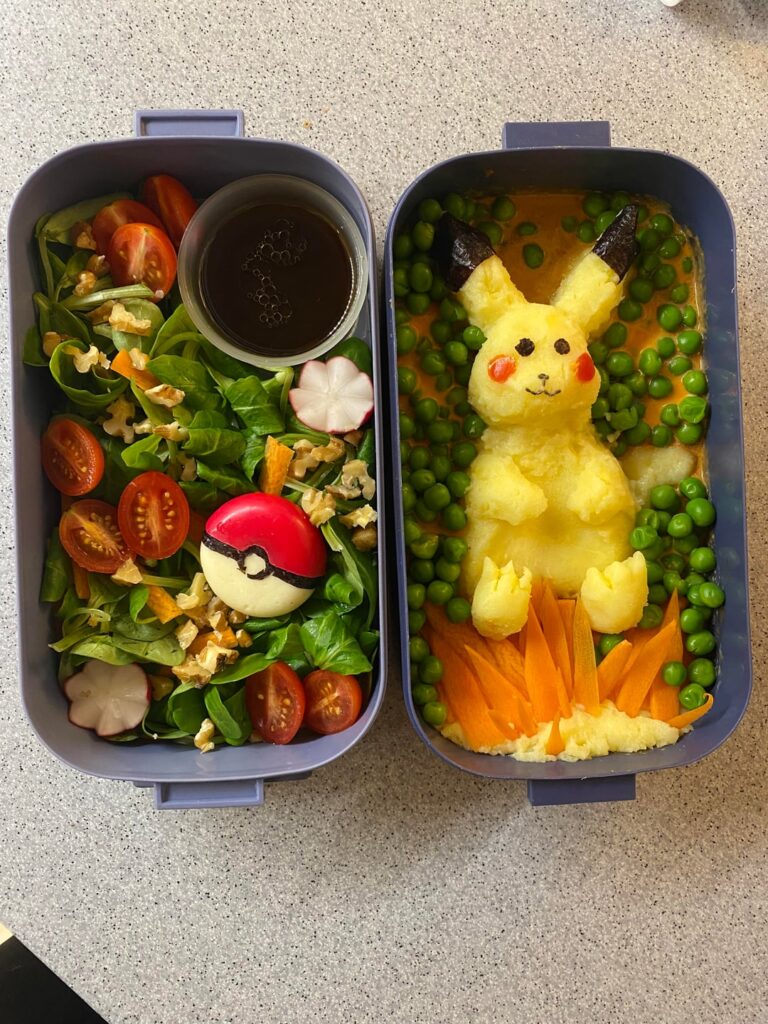 My first attempt at a themed lunchbox (^-^)